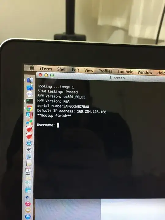 terminal window
