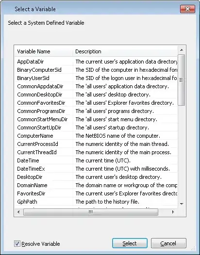 Instance monitoring screenshot