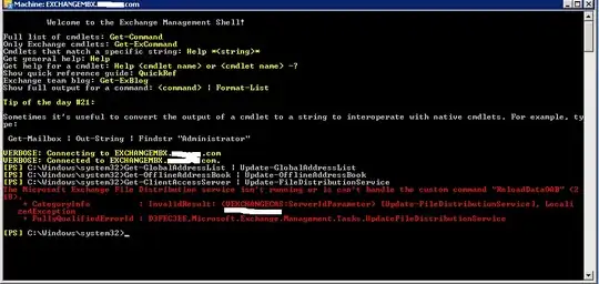 Unable to update CAS fildistribution services due to old cas server entry