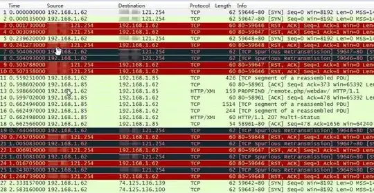 wireshark NOT OK