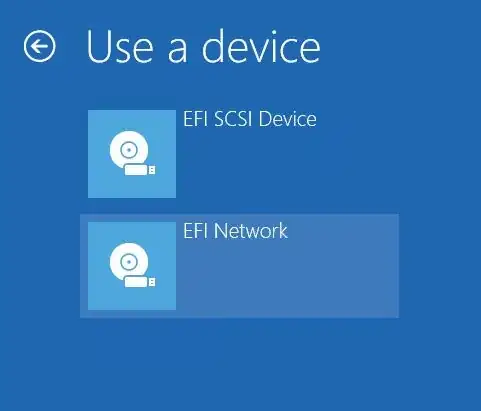 EFI Network boot