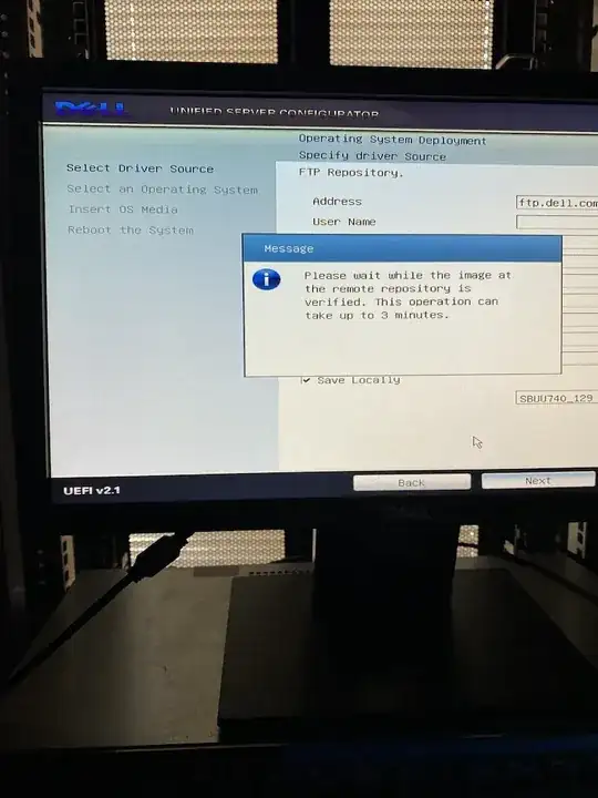 Failing at ftp.dell.com