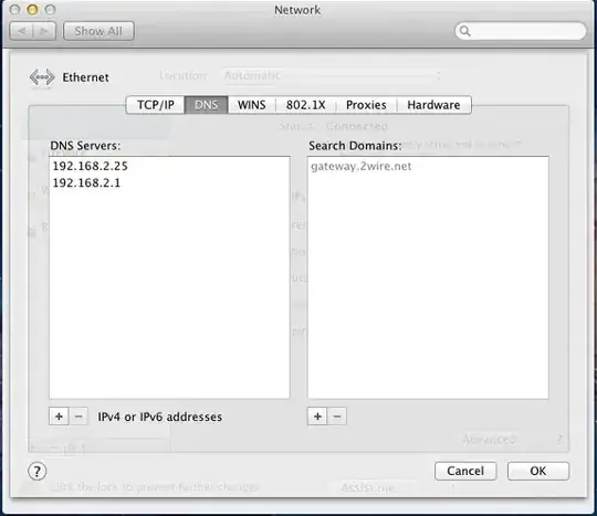 dns server settings on mac os lion