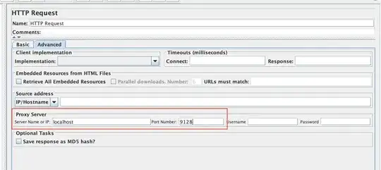 JMeter Proxy Server for HTTP Request