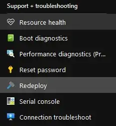Azure vm redeploy