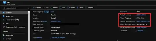 vm information