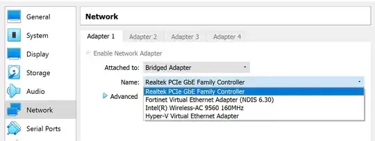 VirtualBox Connections