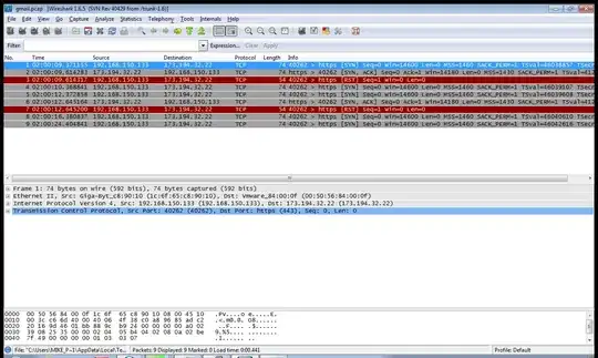 pcap screenshot