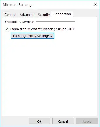 Connection Tab