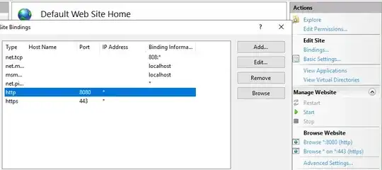For Default Website, change the HTTP binding to a different port or remove it.