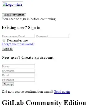 GitLab Asset Fail