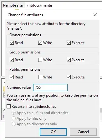 screenshot filezilla