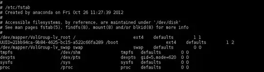 copy of /etc/fstab
