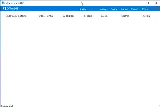 Empty after Query