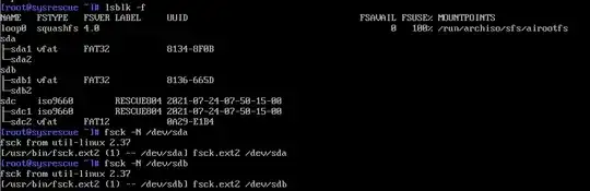 Drive and filesystem structure