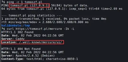 curl response