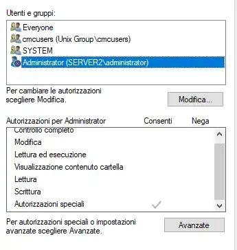 Acl error 1