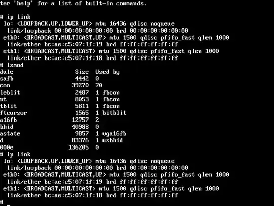 ip link output