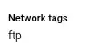 Here is the tag added to the instance 