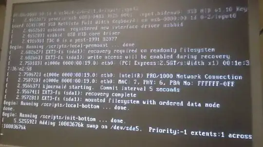 Stuck single user mode boot