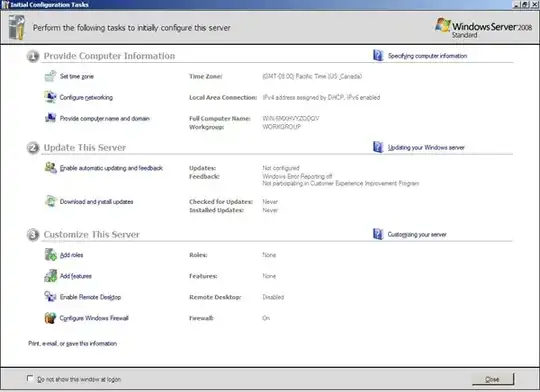 Initial Configuration Tasks