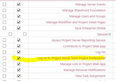 log on project server with professional