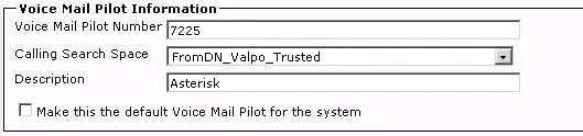 VM Pilot for 7225 to Asterisk