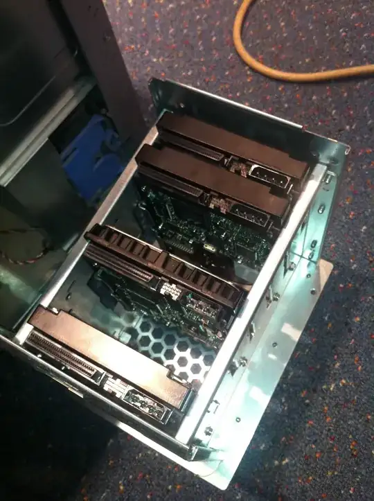 SCSI Hard Drive Cage