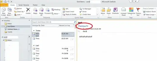 screenshot - outlook 2010