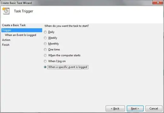 When a specific event is logged
