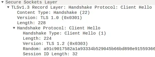 TLS1_3 Wireshark pcap-data