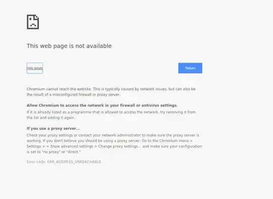 Google Chrome error!