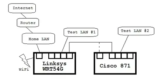 LAN testing topology