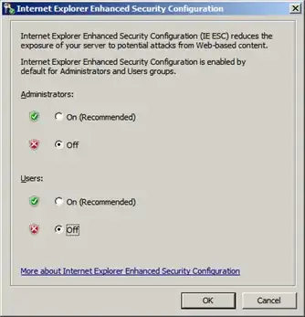 disable ESC