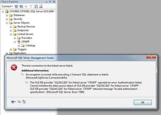 SQL10 Error