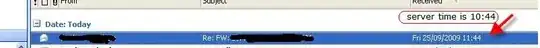 server time is 1 hour behind