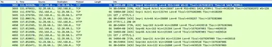 wireshark traffic