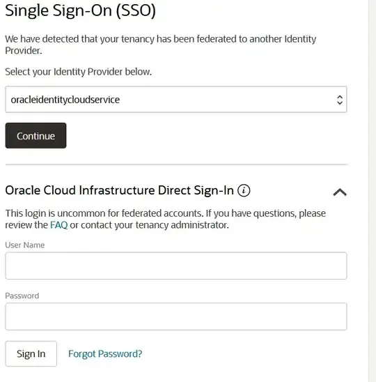 Oracle Cloud Sign In