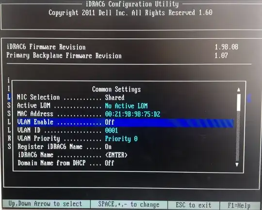 iDRAC6 Configuration