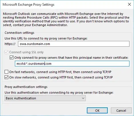 Proxy Settings