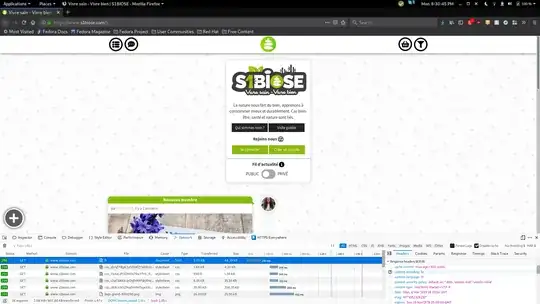 Screenshot of Firefox dev tools showing Content-Encoding: br
