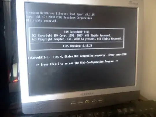 Error Screen
