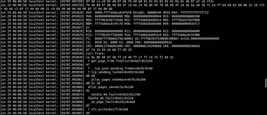 syslog kernel panic dump screenshot