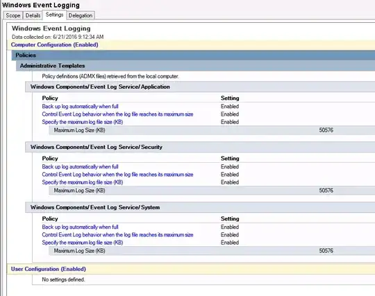 Windows Event Logging Archive GPO