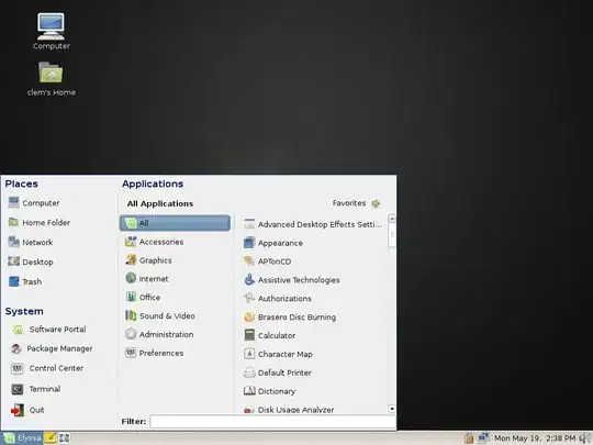 Hardware configuration of my VM