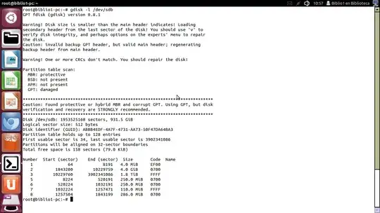 gdisk -l /dev/sdb