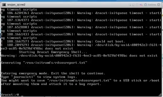 error screenshot