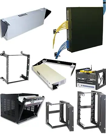 Wall-mount open frame