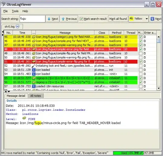 OtrosLogViewer screenshot