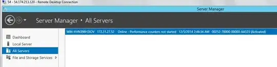 SRP log showing excel blocked